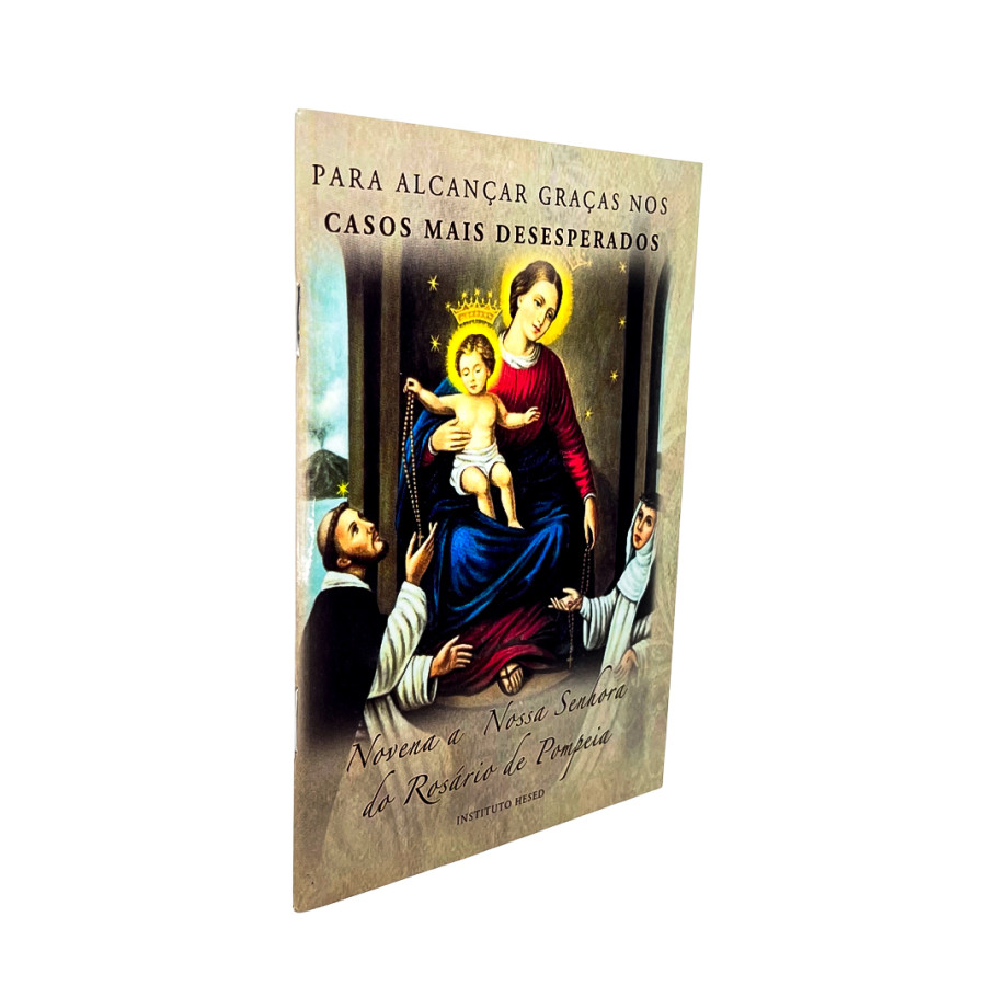 NOVENA NOSSA SENHORA DO ROSÁRIO DE POMPÉIA Tudo em Artigos Religiosos Católicos Santa Terezinha NOVENA NOSSA SENHORA DO ROSÁRIO DE POMPÉIA Tudo em Artigos Religiosos Católicos Santa Terezinha